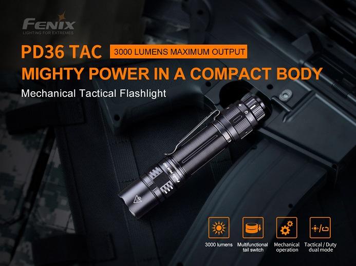 PD36 Tac 3000 Lumen