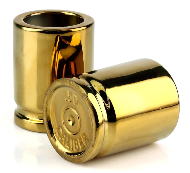 50 Caliber Shot Glasses - Set of 2