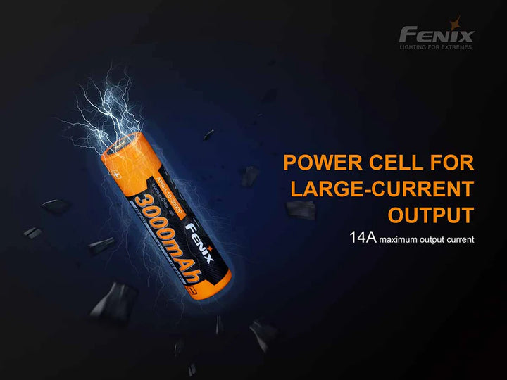 FENIX RECHARGEABLE BATTERY - 3000 mAh