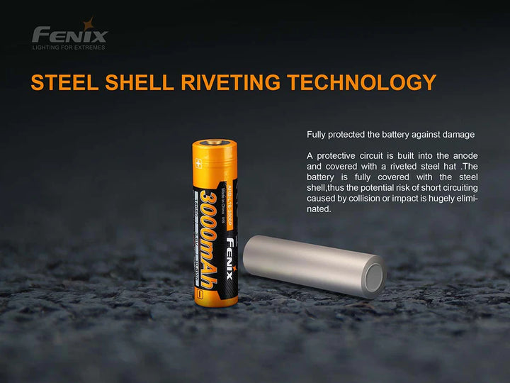 FENIX RECHARGEABLE BATTERY - 3000 mAh