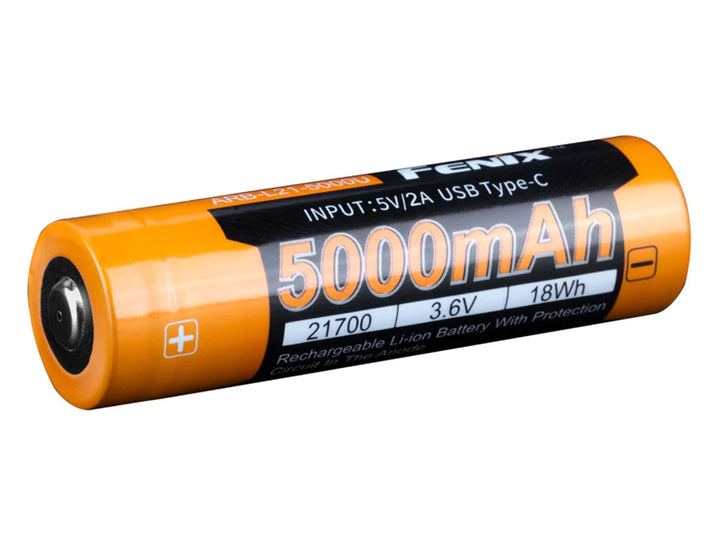 5000 mAh 21700 with Charging Port Built In