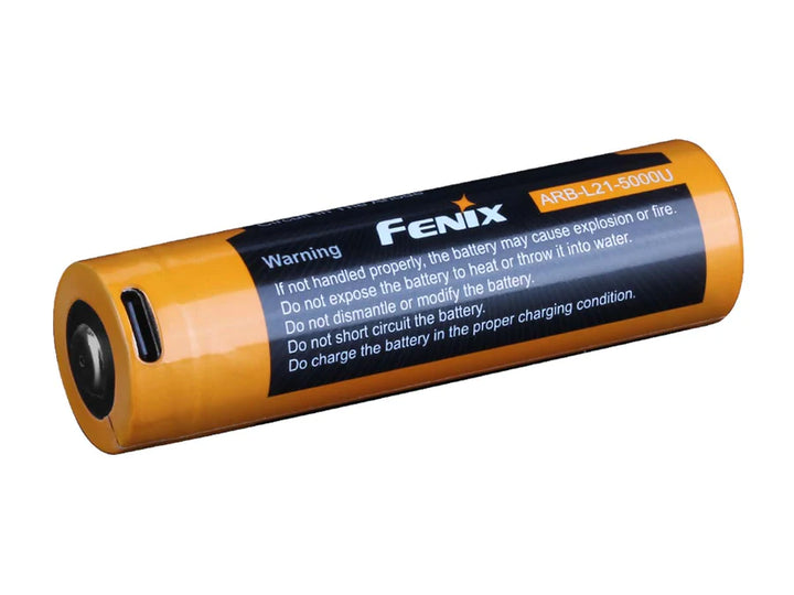 5000 mAh 21700 with Charging Port Built In