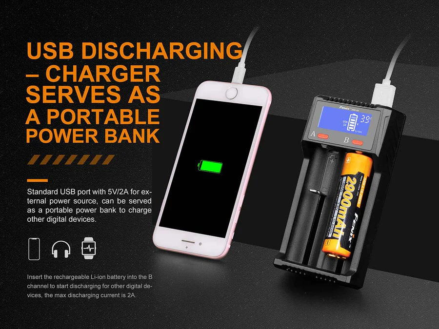 2 Bay Li-Ion Charging And Discharging Port