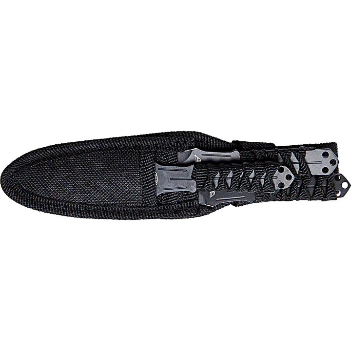 UZI Throwing Knives Fixed Blade set of 3 - Stainless Steel