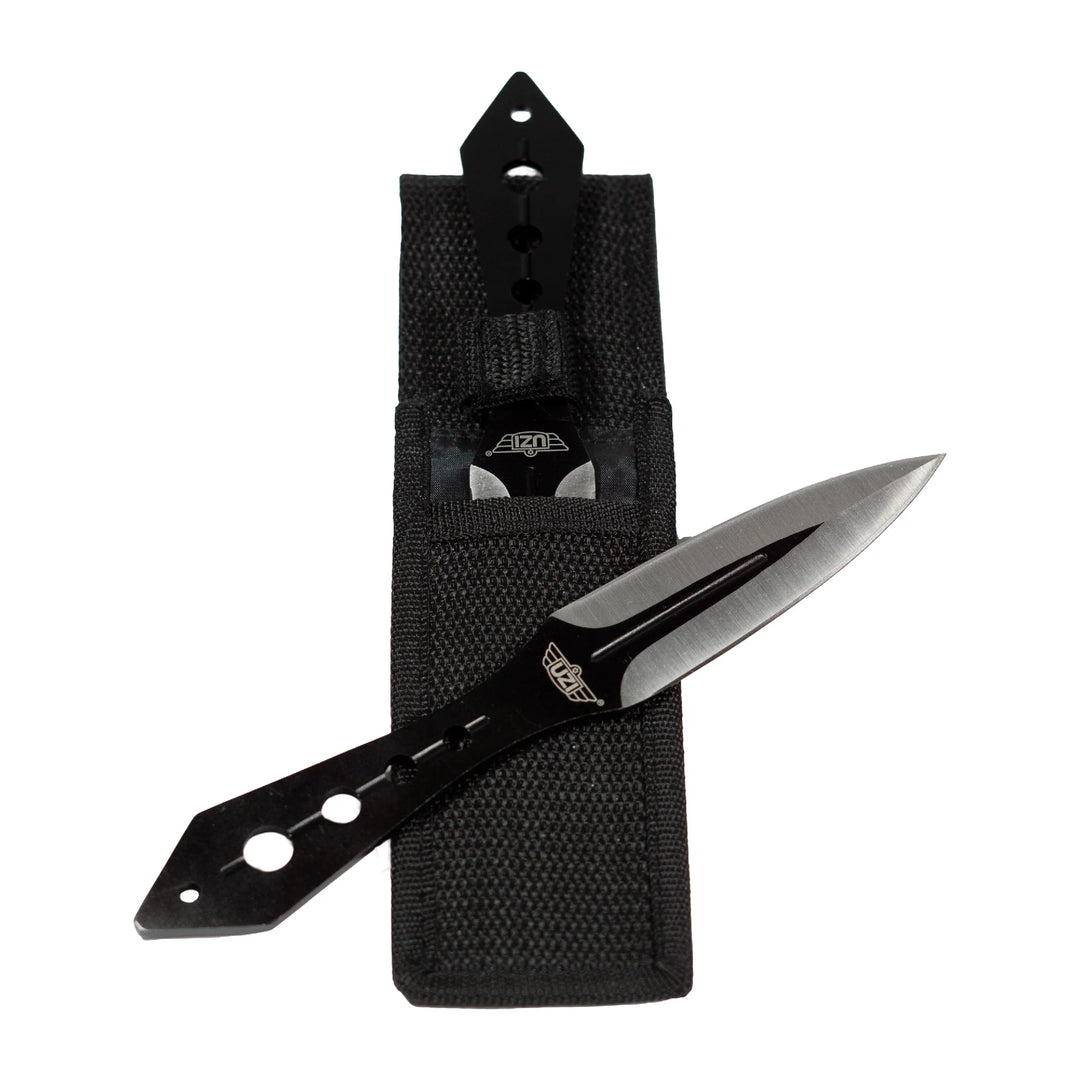 UZI 2-Piece Throwing Knife Set