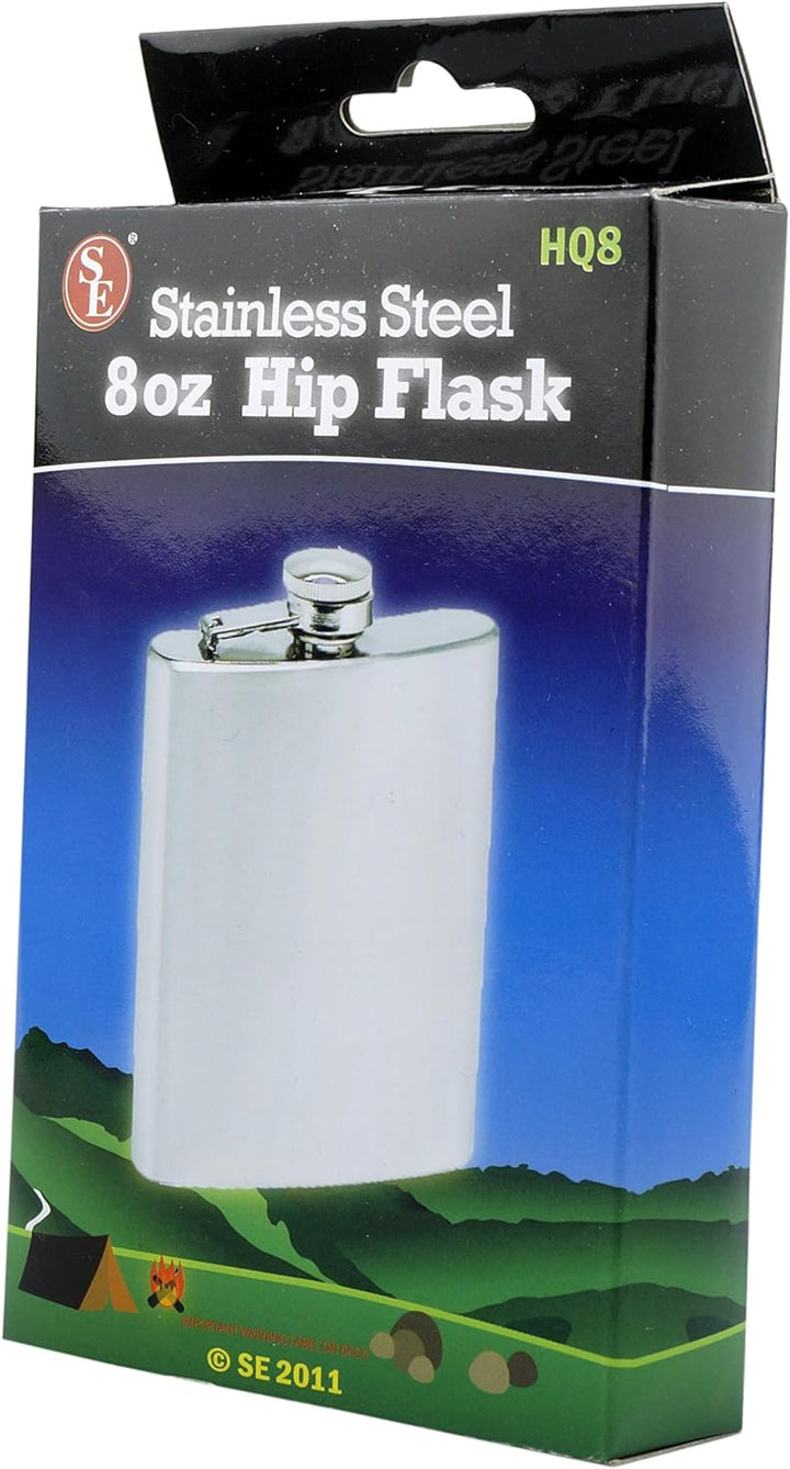 8oz Stainless Steel Hip Flask