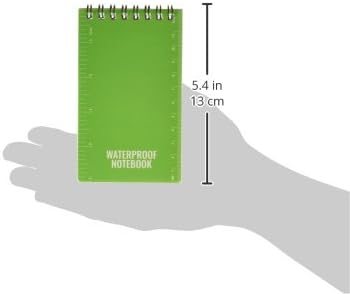 3" x 5" Waterproof Notebook with Pencil