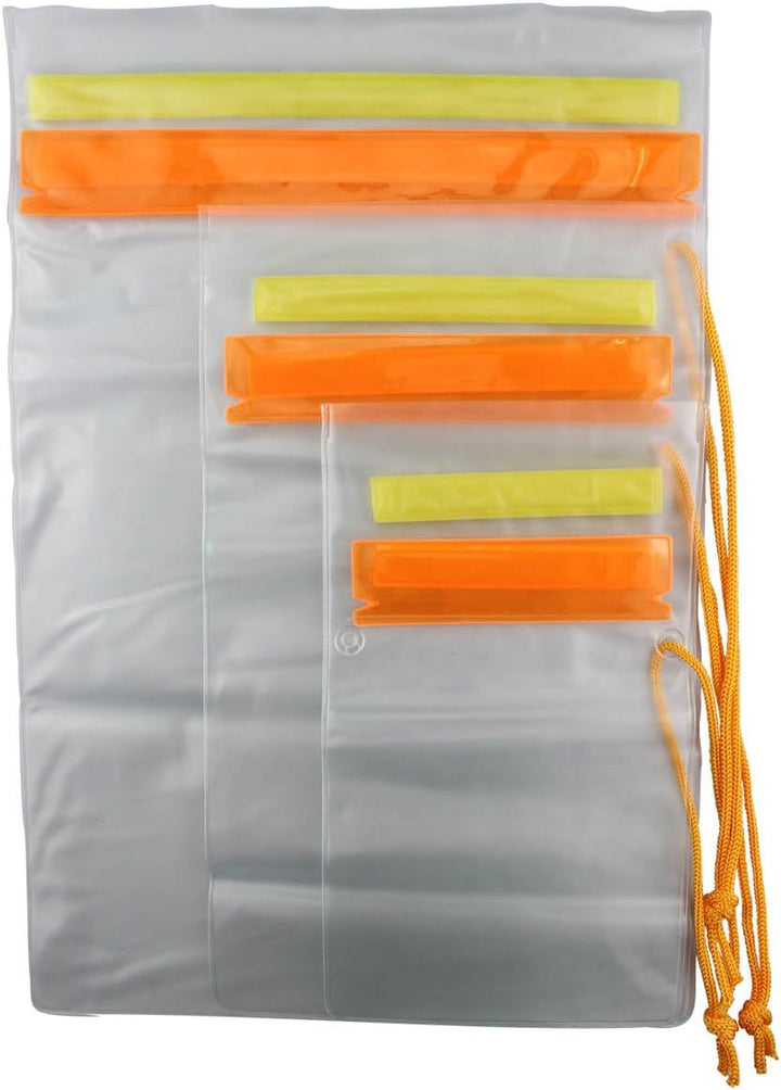 3 Piece Waterproof Pouches Set PVC Material