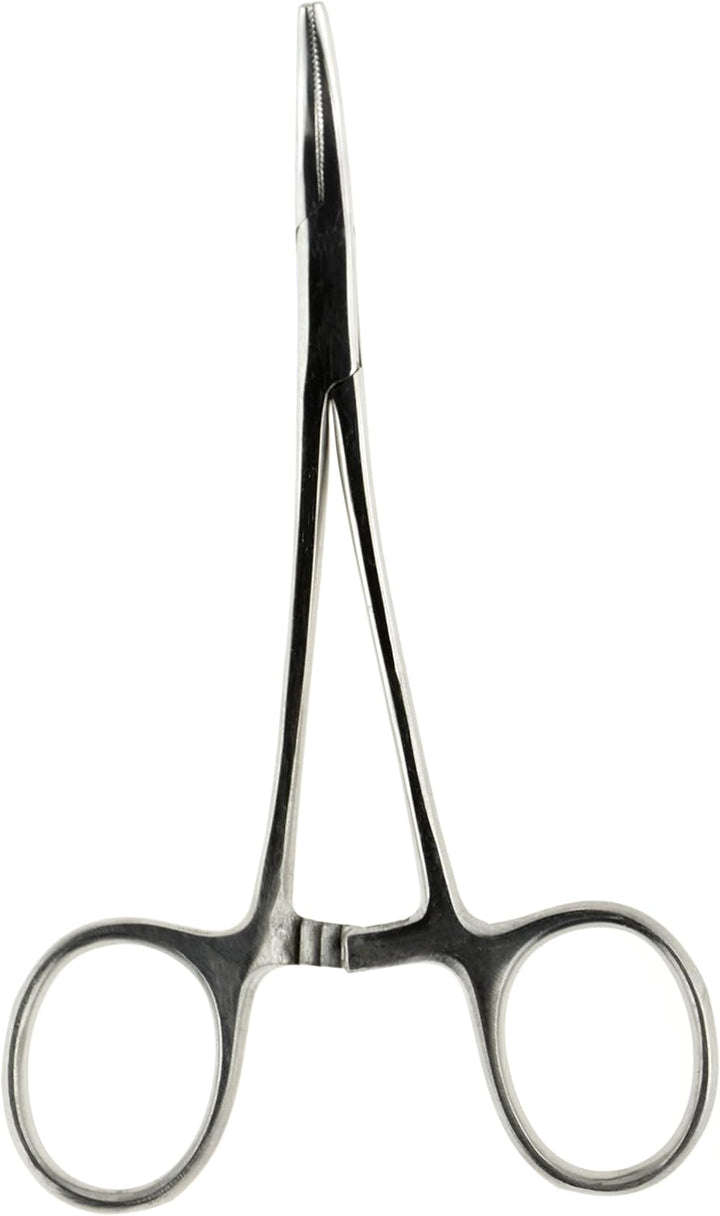 5" Stainless Steel Curved Forceps