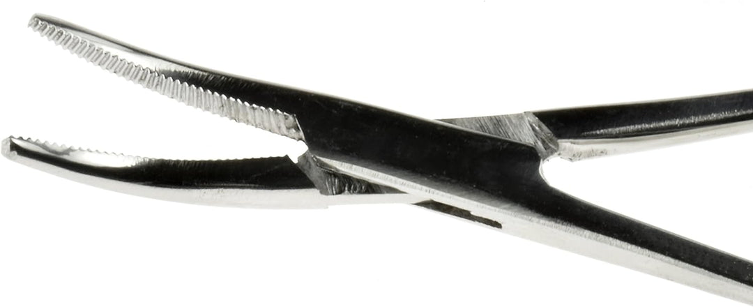 5" Stainless Steel Curved Forceps