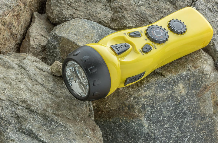 4-in-1 Dynamo Light and Emergency Radio