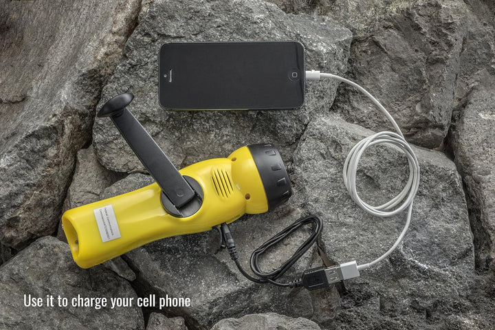 4-in-1 Dynamo Light and Emergency Radio