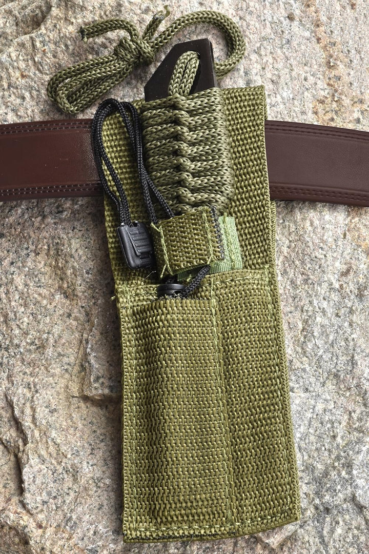 7" Hunting Knife With Fire Starter & Carrying Case