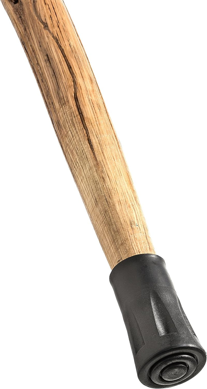 55" Hiking Stick With V-Yolk Rifle Head w/ Spike Tip