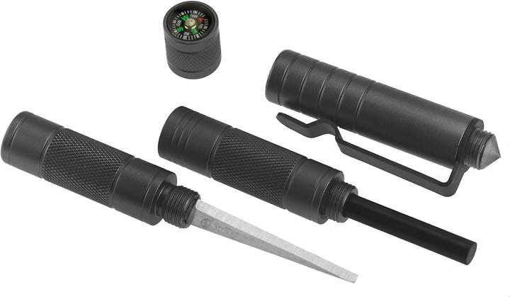 5-in-1 Compact Survival Tool (Black)