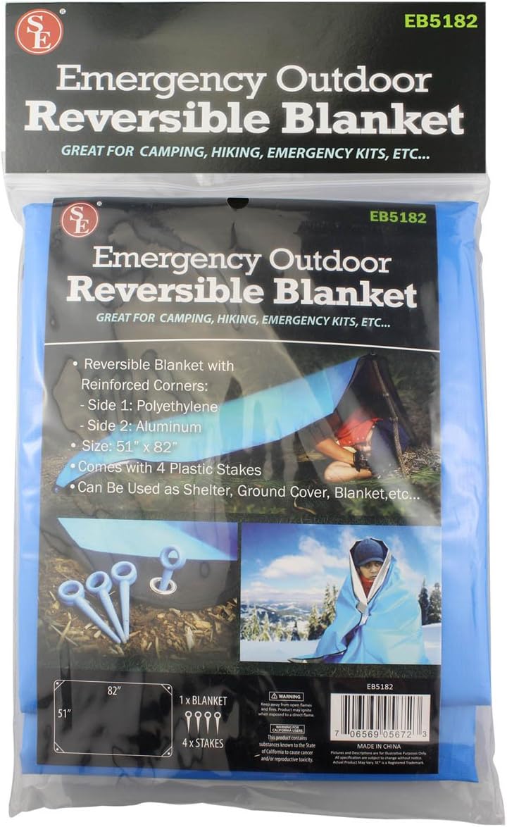 Waterproof Thermal Reflective Emergency Blanket