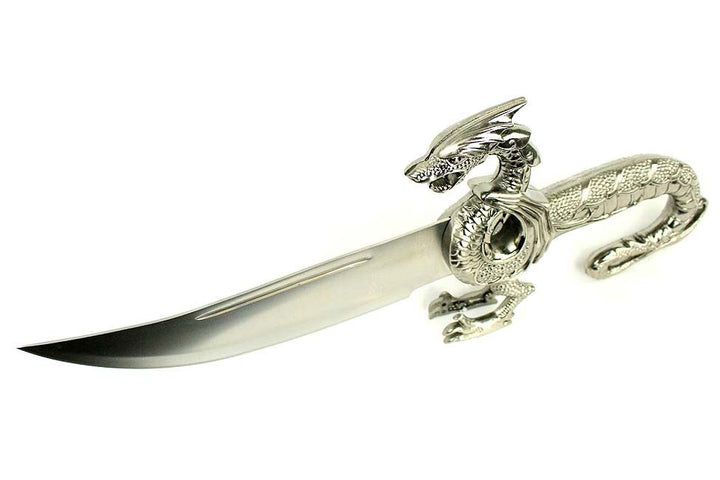 10" Collectible Fantasy Blue Dragon Dagger