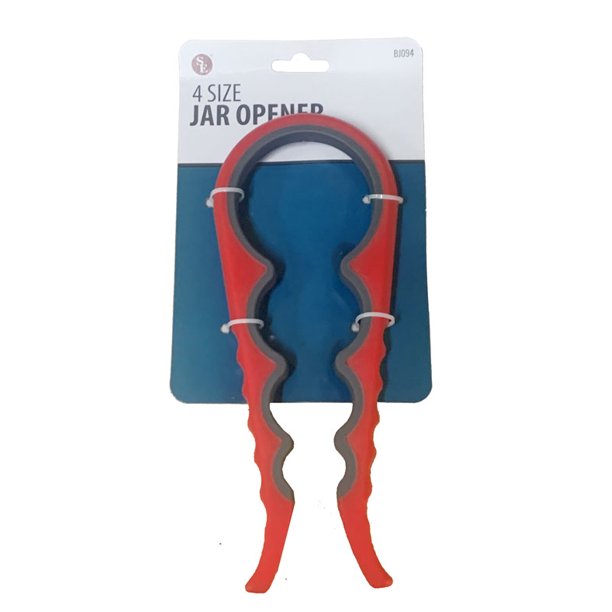 9" TPR Material Jar Opener, Opens Lids 4 Sizes