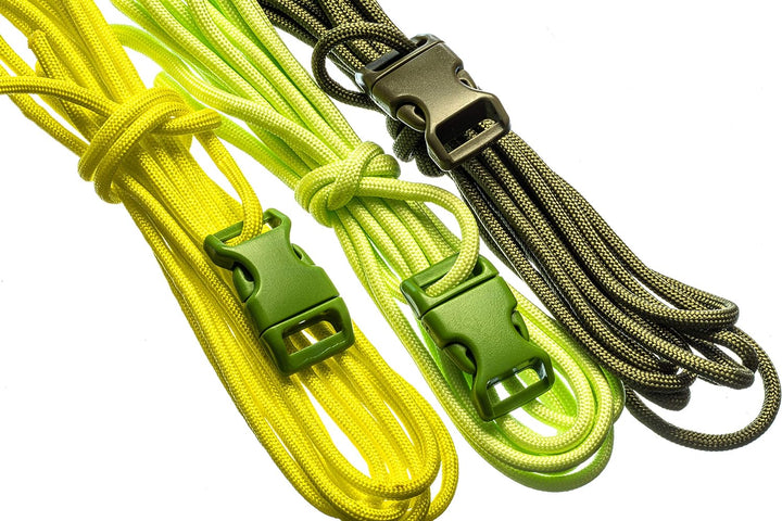 10 Piece - Paracord Bracelet and Crafting Kit