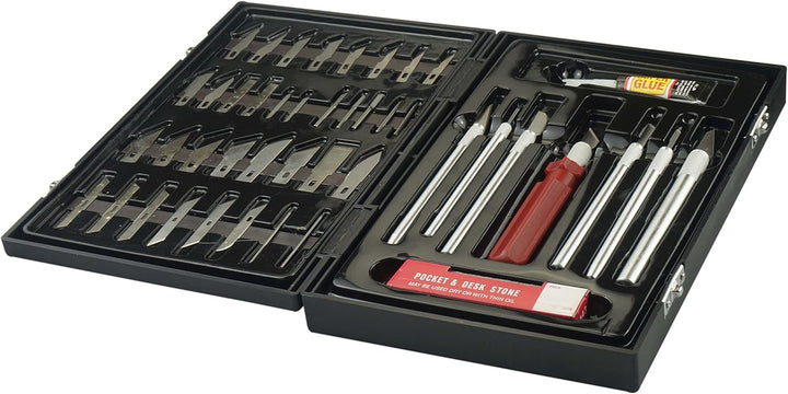 51 Piece Deluxe Hobby Knife Set