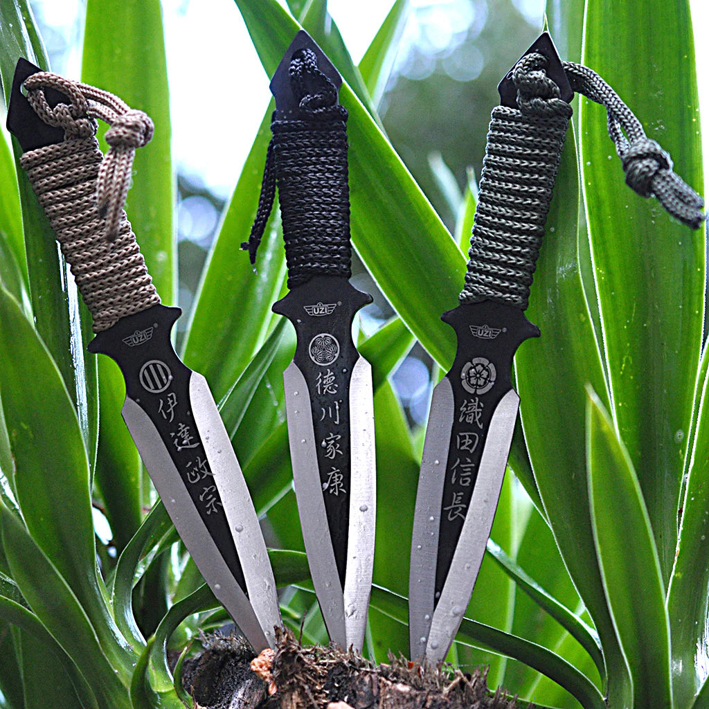 UZI Set of 6 Throwing Knives