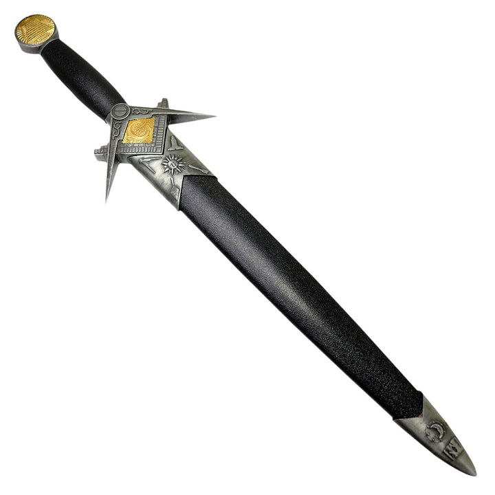 14.5" Classic Style Dagger Silver Trim Stainless Steel Knife
